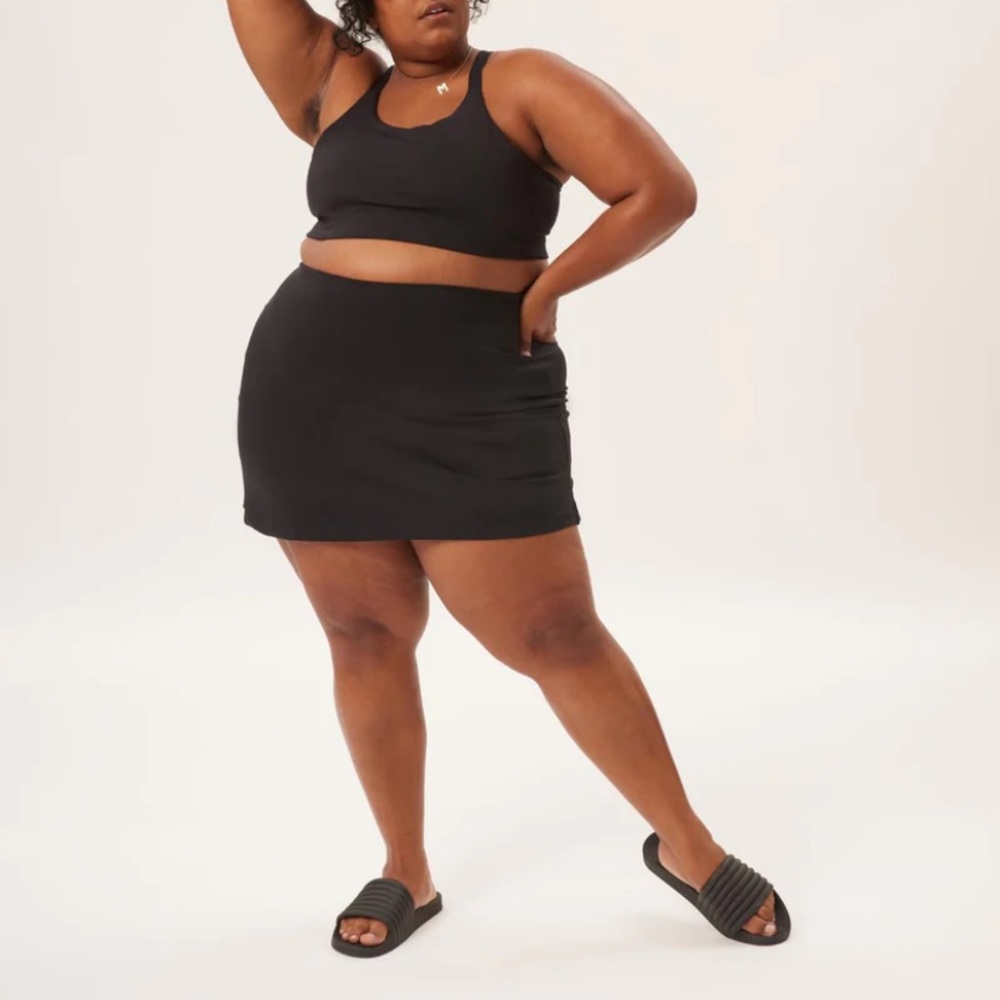 Girlfriend Collective - Sport Skort - Black